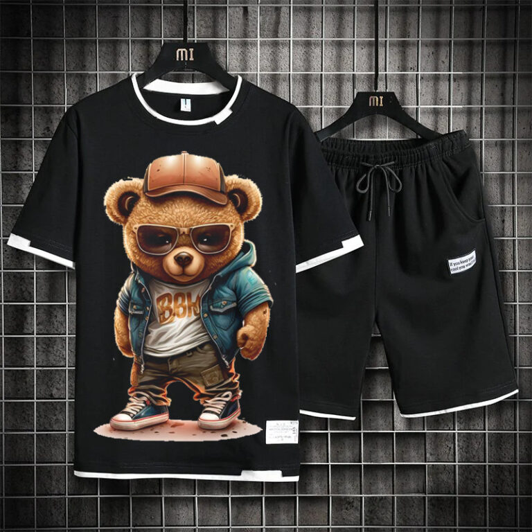 تیشرت آستین کوتاه لش