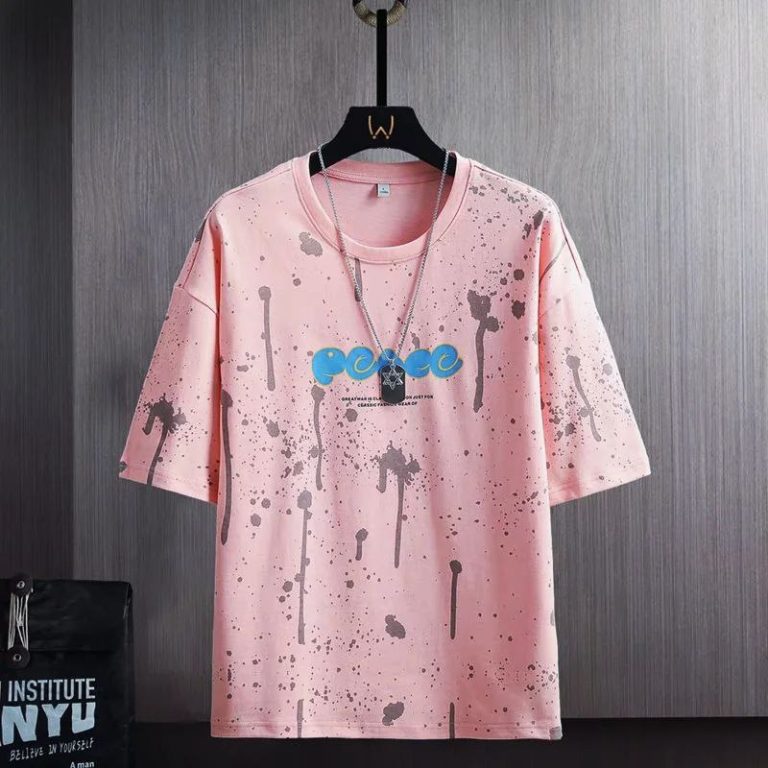 تیشرت لش طرح دار