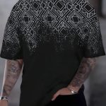 تیشرت طرح دار خاص