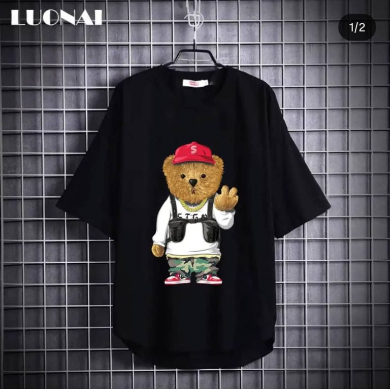 تیشرت خرسی پنبه