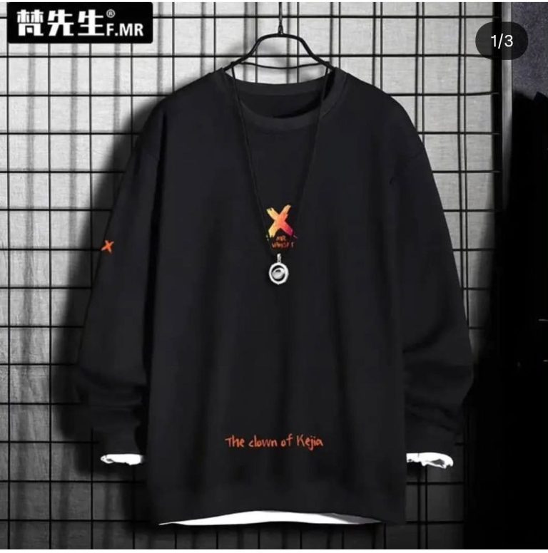 تیشرت آستین بلند سینه X