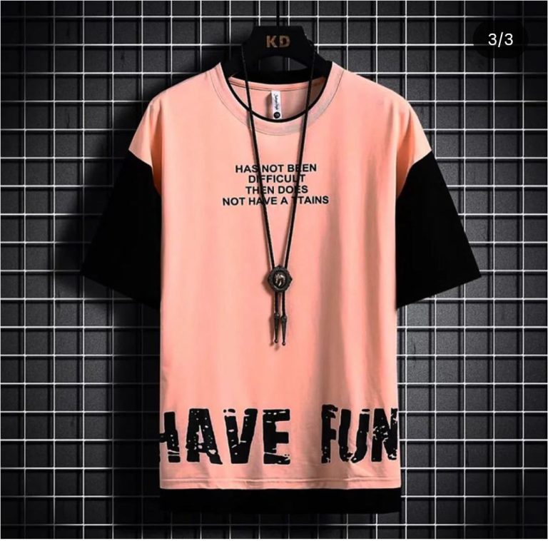 تیشرت استین کوتاه باکسی