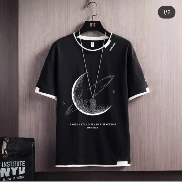 تیشرت نخ پنبه باکسی