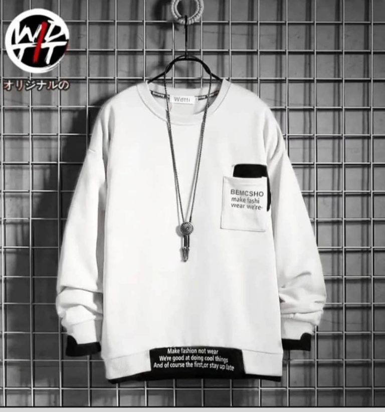 تیشرت آستین بلند نخ پنبه