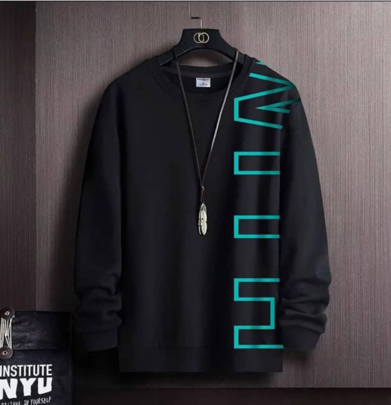 تیشرت آستین بلند نخ پنبه