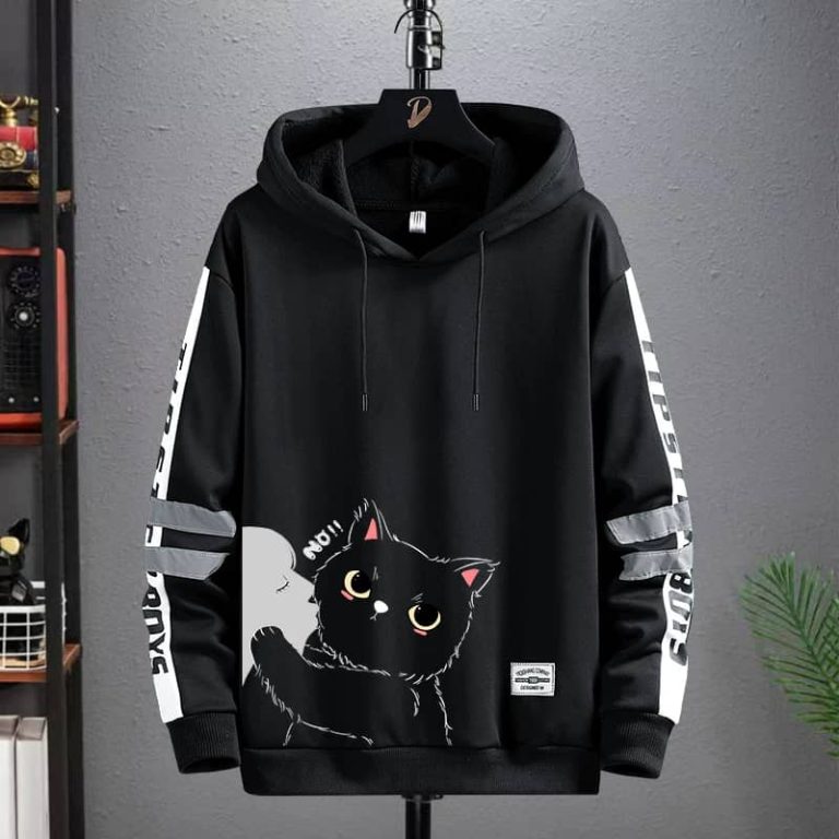 هودی سه نخ کرک دار پیشی ملوسه