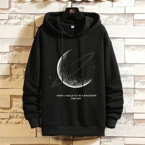 هودی دو کلاهه سه نخ ضخیم