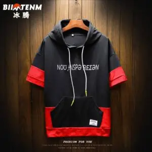 تیشرت لش کلاهدار 