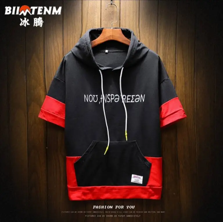 تیشرت لش کلاهدار