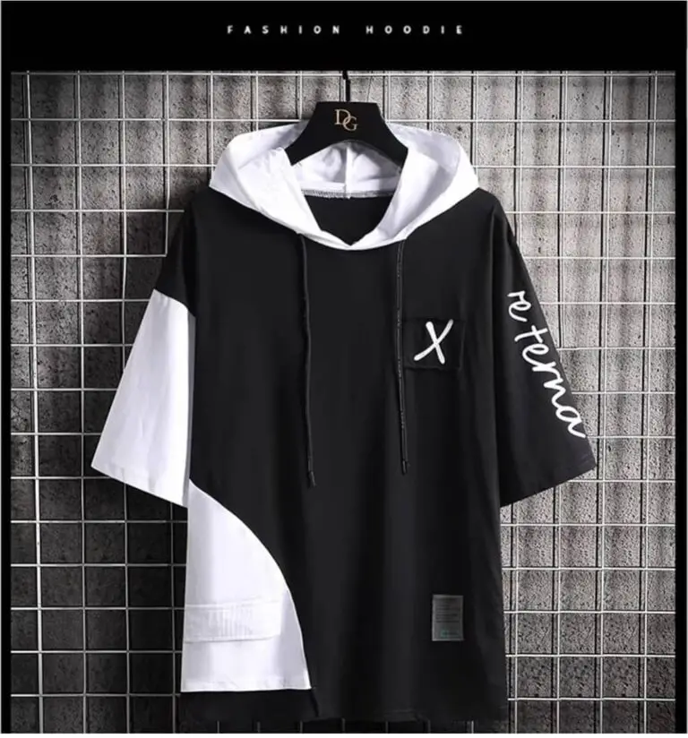 تیشرت کلاه دار لش