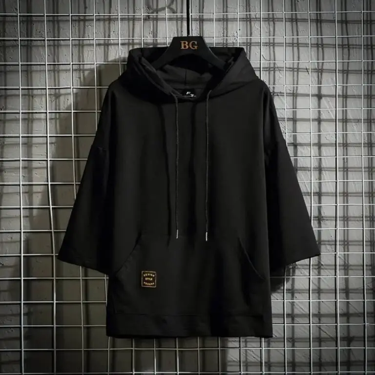 تیشرت کلاهدار پنبه لش