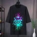 تیشرت لش طرح دار خنک