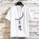 تیشرت لش طرح دار ماه