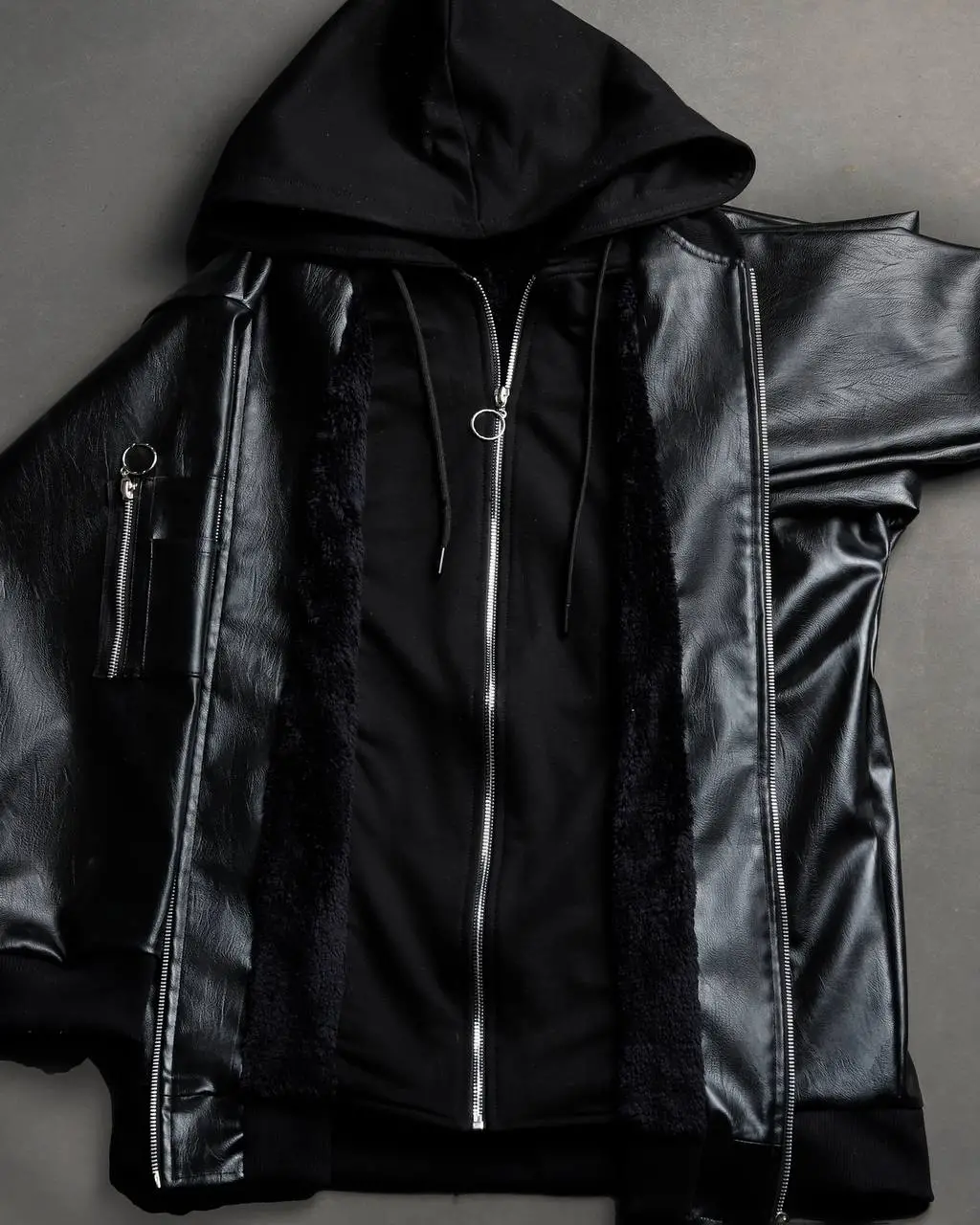 کاپشن چرم - Image 5