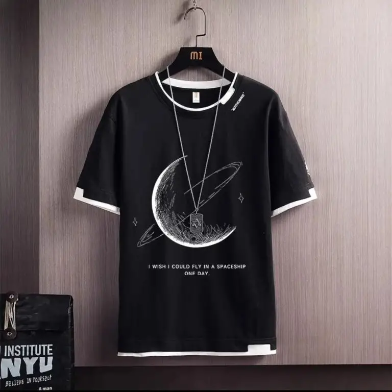 تیشرت آستین کوتاه پنبه