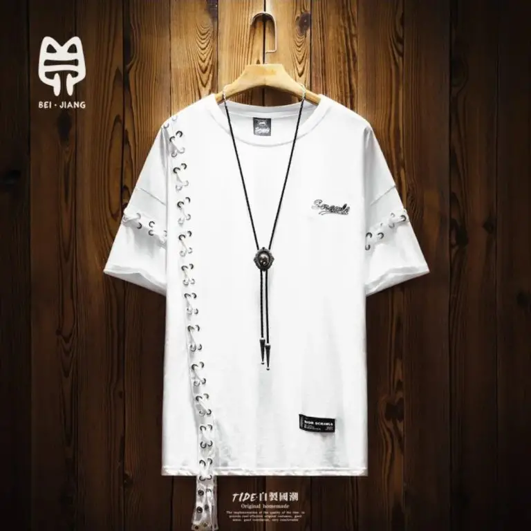 تیشرت لش طرح بند دار