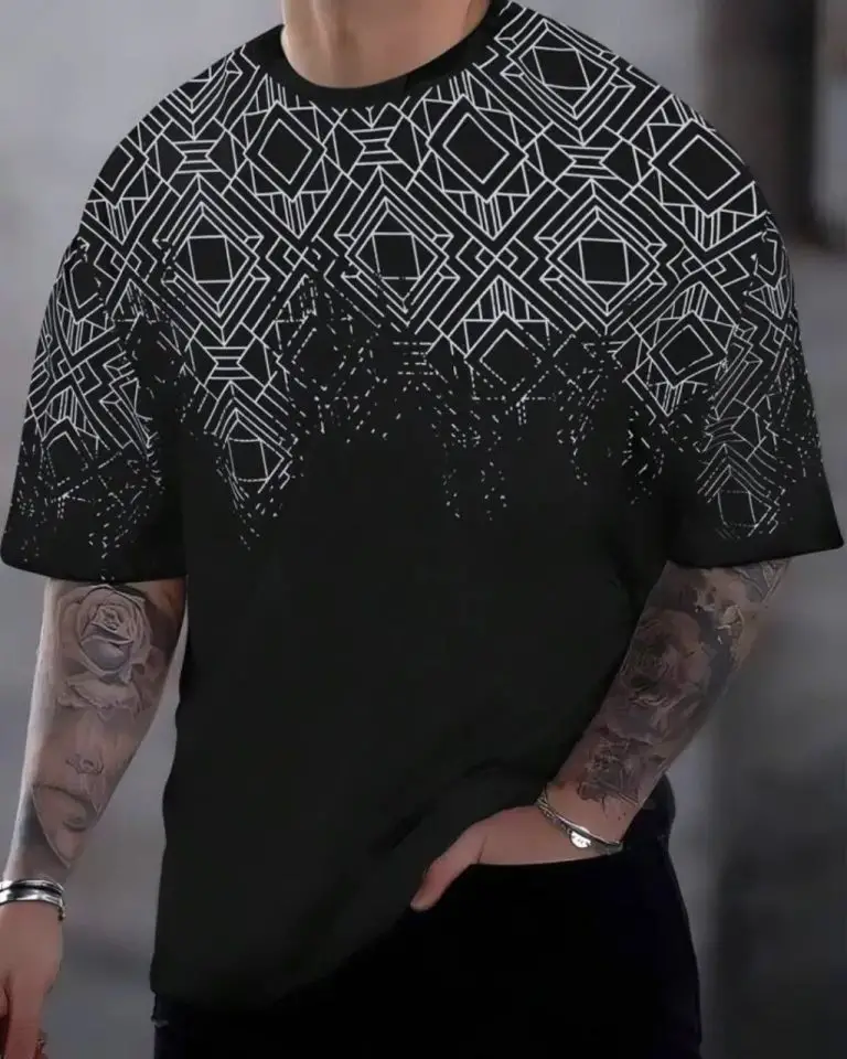 تیشرت طرح دار خاص