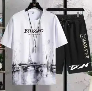 تیشرت آستین کوتاه لش