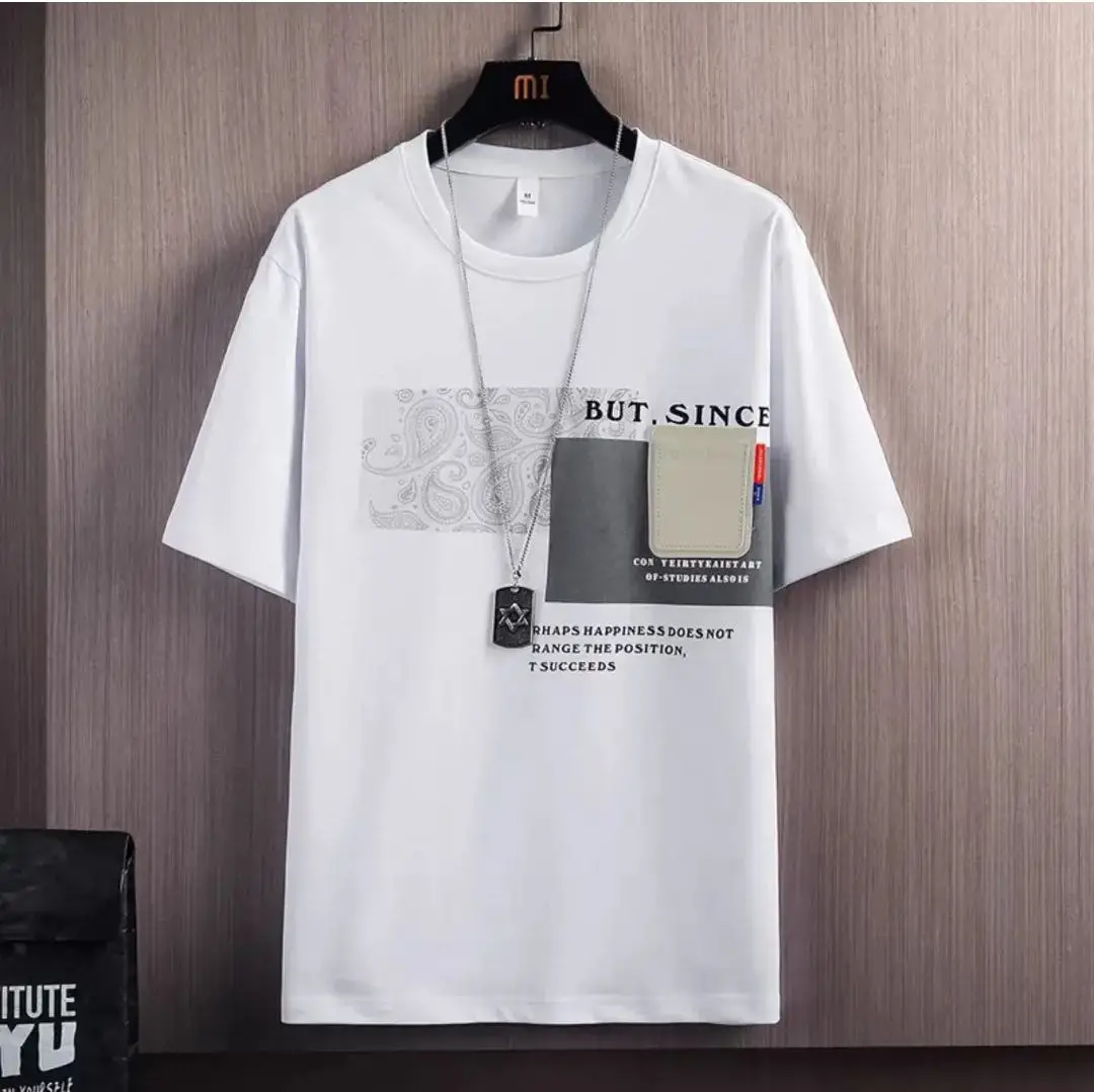 تیشرت آستین کوتاه باندانایی اسپرت