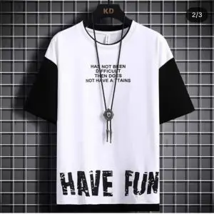 تیشرت آستین کوتاه پنبه خنک