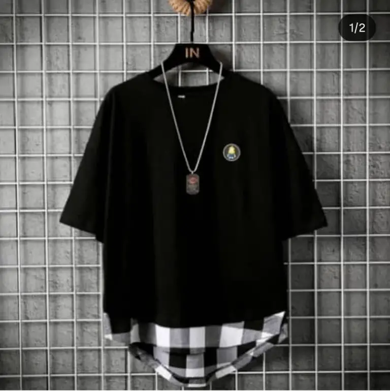 تیشرت استین کوتاه جودون پایین چارخانه