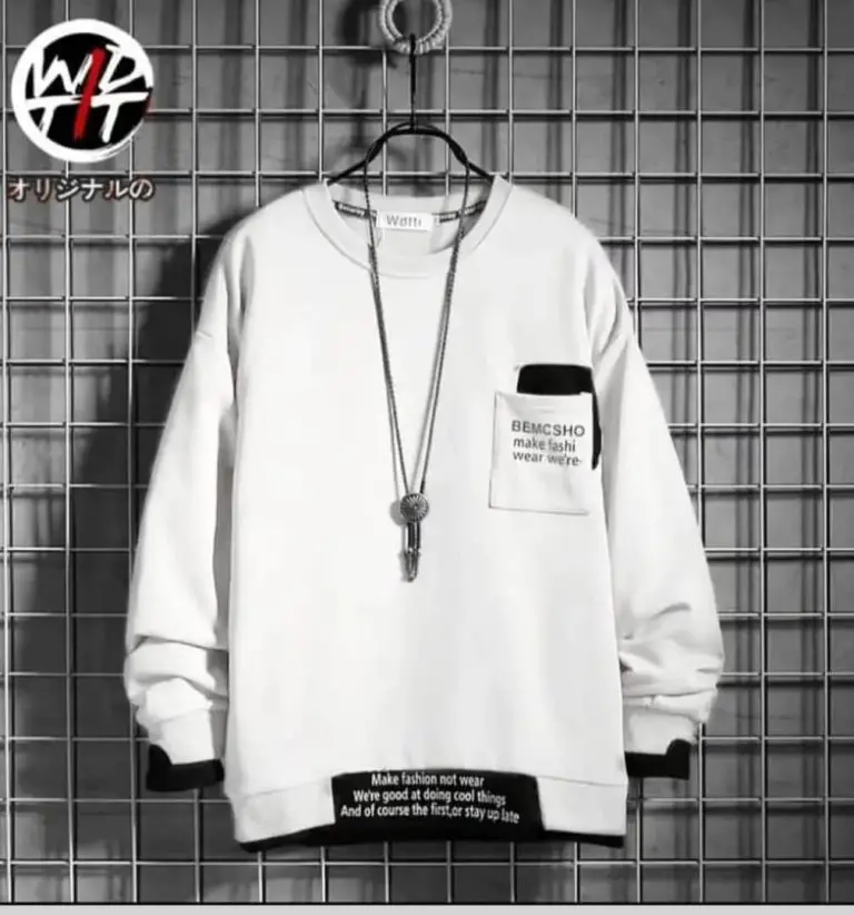 تیشرت آستین بلند نخ پنبه