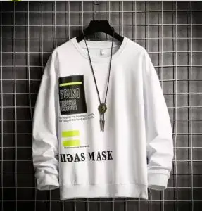 تیشرت آستین بلند نخ پنبه