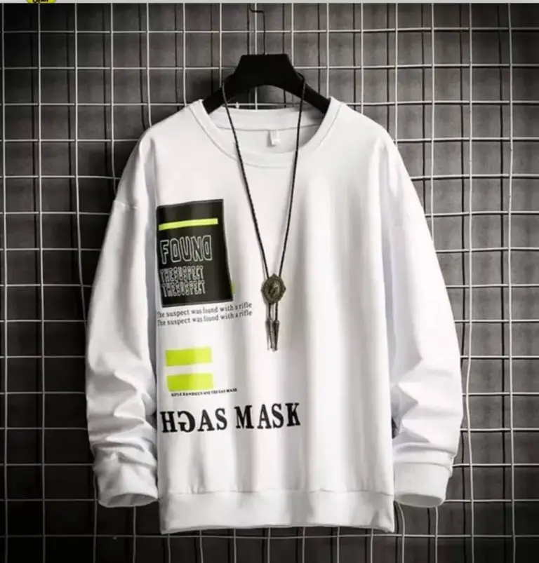 تیشرت آستین بلند نخ پنبه