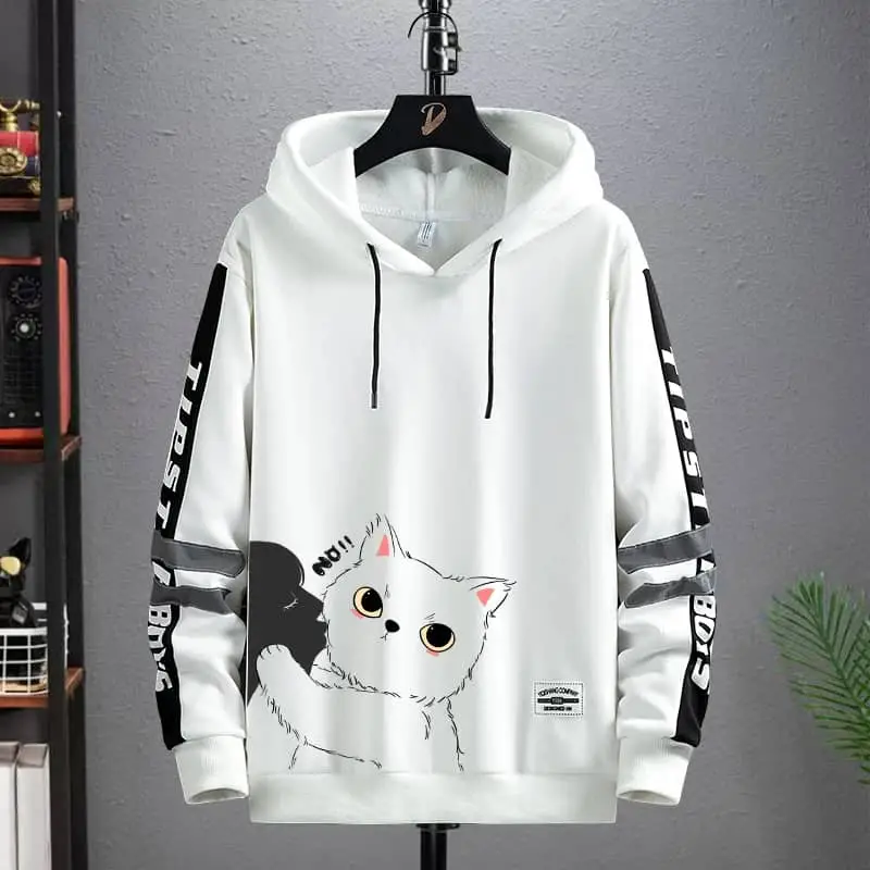 هودی سه نخ کرک دار پیشی ملوسه